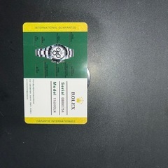 ロレックス 付属品の画像