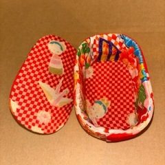 着物地小物入れの画像