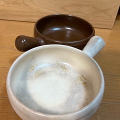 直火対応・陶器鍋（2個セット）の画像