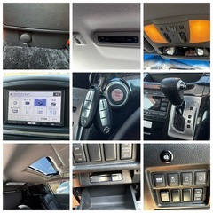 日産 エルグランド ライダー 黒クロスシートマニュアルシート Wサンルーフの画像