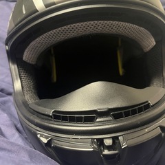 バイク用ヘルメット（Kabuto）サイズ57〜58cm／傷ありと安全靴27センチセット※早い者勝ちの画像