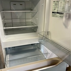 【6ヶ月保証】TWINBIRD 3ドア冷蔵庫 KHR-EJ19 2018年製199L 右開きの画像