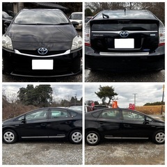 トヨタ プリウス S バックカメラ スマートキー（スペア有）の画像