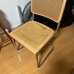 (一時停止中)[無料]破れたマルセルブロイヤー　チェスカチェア　リプロダクト 2個セットの画像