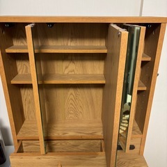 三面鏡ドレッサー、化粧台の画像