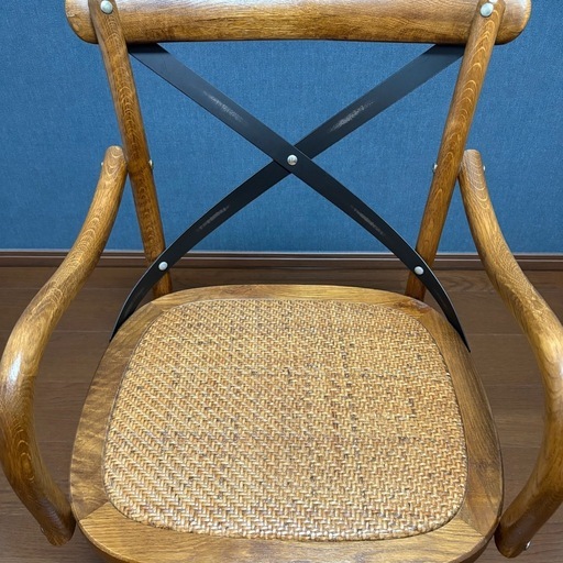 クラッシュゲート X-BACK ARM CHAIR クロスバックアームチェア
