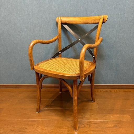 クラッシュゲート　X-BACK ARM CHAIR クロスバックアームチェア