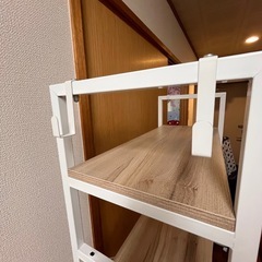 4段ラック(引き出し付き)の画像