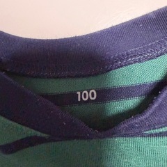 ボーダーカットソー　サイズ100cmの画像