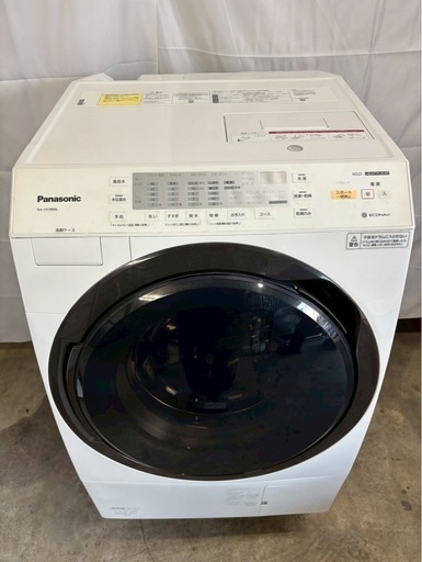 【成約済み】【12ヶ月保証】【分解清掃】Panasonic洗濯機NA-VX3900L 洗濯10kg乾燥6kg