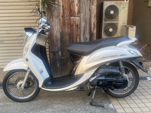 可愛い原付2種タイヤマハ フィーノ115Fi 書付実働　機関良好