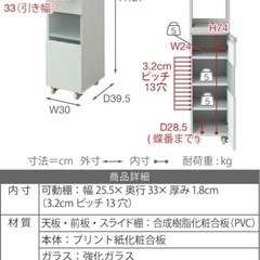 キッチンラックの画像
