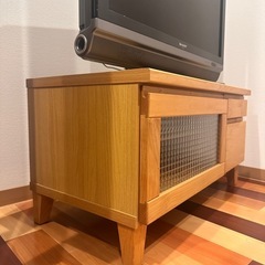 ナチュラルブラウンテレビ台の画像