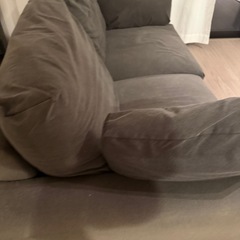 NOYES ノイエス ソファ カバーが洗える2人掛け フルカバーリング【引取限定】の画像