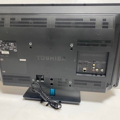 東芝TOSHIBA REGZA レグザ 32型テレビ 32S7 動作確認済 2013年製 リモコン付き 中古の画像