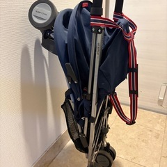 MACLAREN バギー　ネイビー　B型ベビーカーの画像