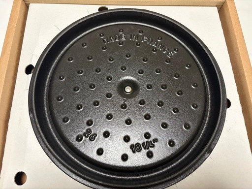 【美品】Staub ストウブ　鍋　26cm ブラック