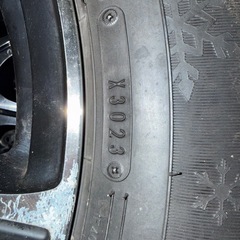 16インチ　　アルミ冬タイヤ付き4本の画像
