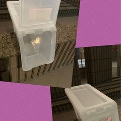 無印良品　衣装ケース2段&小物衣装ケースの画像