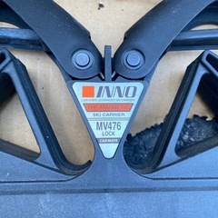 カーメイト製　マグネット式　スキーキャリアの画像