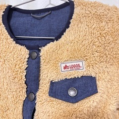 LOGOS キッズアウター　2way 100サイズの画像