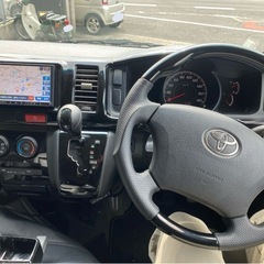 200系ハイエース ディーゼル　バイクトランポセット一式付きの画像