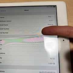 iPad Air（第1世代）16GB Wi-Fiモデル／動作良好・美品の画像