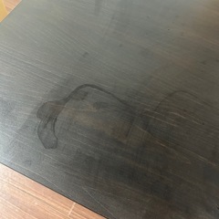 IKEAサイドテーブル黒の画像