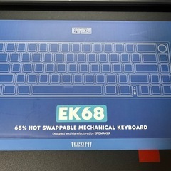 EPOMAKER EK68 キーボードの画像