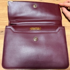 カルティエ  セカンドバッグ クラッチバッグ マストライン ボルドーの画像