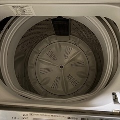 Panasonic縦型洗濯機の画像