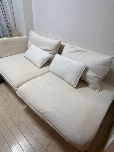 【値下げしました】IKEAイケア SÖDERHAMN（ソーデルハムン）3人掛けソファ