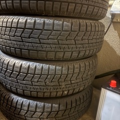 2019 ヨコハマ　IG60     155/65/14 軽自動車用スタッドレスセットの画像