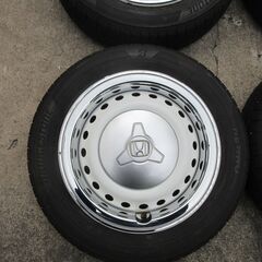 ホンダ純正 N系14インチホイールタイヤ付き4本セットの画像
