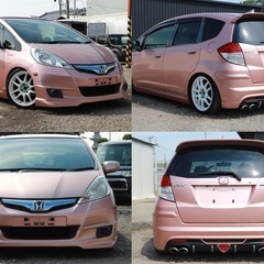 【車検2年付き】1年保証付！自社ローン⭕️ポッキリ価格！下取り大歓迎🙆‍♂️フィットハイブリッド　シーズ　ローン＆カード決済⭕️の画像