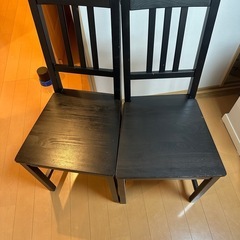 IKEAチェア 2脚の画像