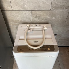 美品　全自動洗濯機　6kg Panasonic 洗濯機 NA-F60B10の画像