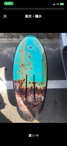 majek808 foil board venom4.3 30ℓ実測2.2k 　