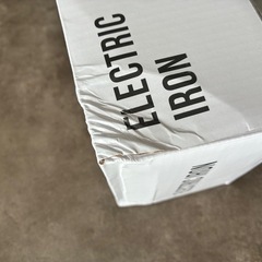 受け取り決定　新品未使用　ミニアイロンの画像