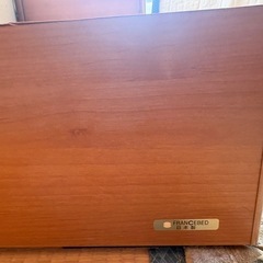 フランスベッドのベッドフレームの画像