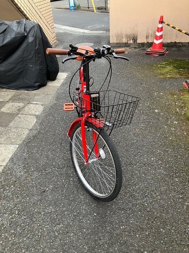 訳あり】Mixiu24インチ折りたたみ自転車(7速ギアshimano製) (ju) 中神