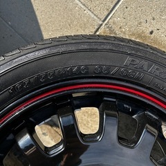 格安でタイヤホイールセット　パラダ PA03  14インチの画像