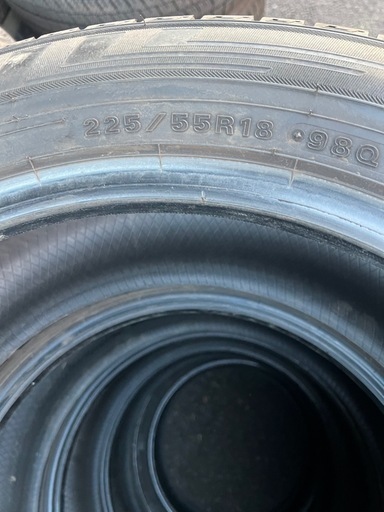 225/55R18, ダンロップ,2024年,4本