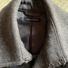 URBAN RESEARCH ピーコート サイズM メンズ　グレーの画像