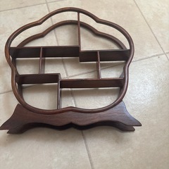 極美品　　　アジアン飾り棚の画像