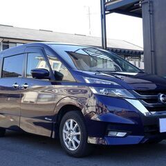 即乗りＯＫ 4WD 29年式 セレナハイブリッド プロパイロット エマジェンシーブレーキ ナビ フルセグTV Bluetooth フリップダウンモニター アラウンドビューモニター 両側パワスラ インテリキー LEDライト ETCの画像