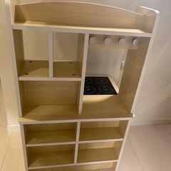 木製子供用キッチン　の画像
