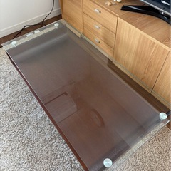 【東谷】ローテーブル/ガラステーブルの画像