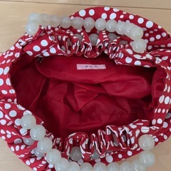 ドッド柄バッグの画像