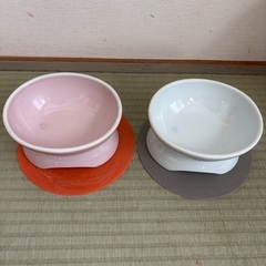 【中古】猫　食器の画像